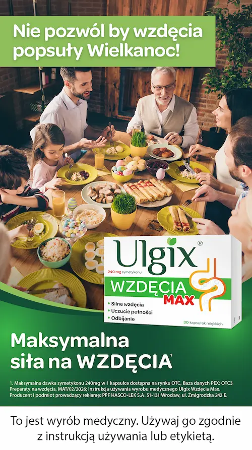 Reklama między stronami gazetki Kaufland