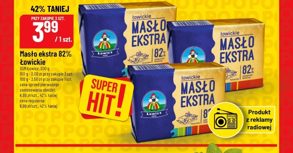 Masło Łowickie za 3,99 zł? Oto trik POLO Marketu, który musisz poznać przed weekendem!