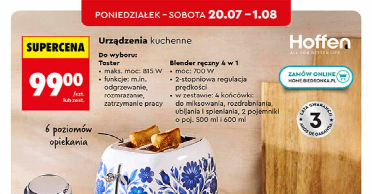 Zestaw 3 noży z akcesoriami za 24,99 zł w Biedronce — najlepszy tani zakup do kuchni?