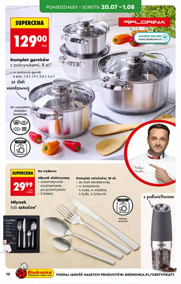 Сторінка 12 каталогу Biedronka