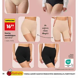 Majtki modelujące damskie