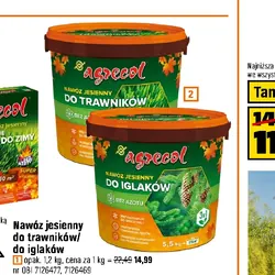 Nawóz jesienny do trawników / do iglaków