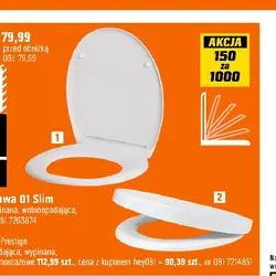 Deska sedesowa D1 Slim