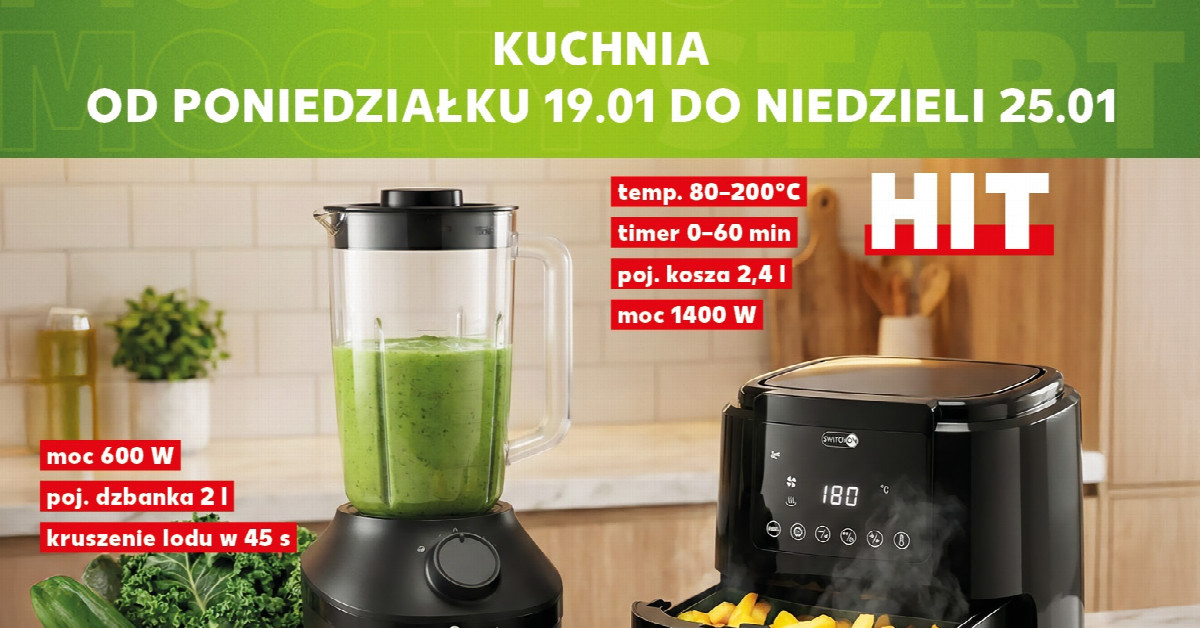 Frytkownica beztłuszczowa w supercenie! Jak zgarnąć model za 149 zł (z 189,90 zł)?