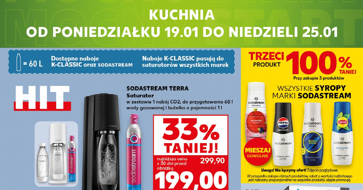 Hit tygodnia: Sodastream Terra za 199 zł zamiast 299,90 zł — gdzie znaleźć i dlaczego warto kupić?