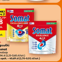 Tabletki lub kapsułki do zmywarki Somat