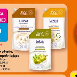 Mydło Luksja w płynie, opakowanie uzupełniające