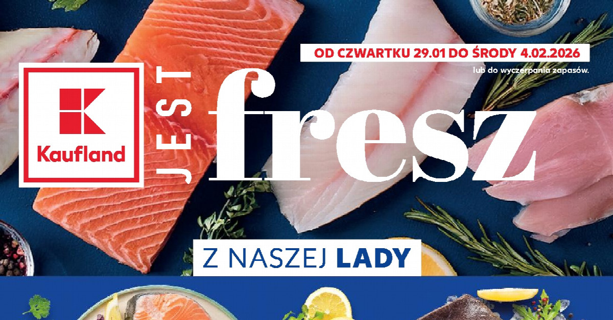 Top 5 promocji z gazetki Kaufland, które obniżą twój rachunek o połowę — łosoś, halibut i tanie ryby!