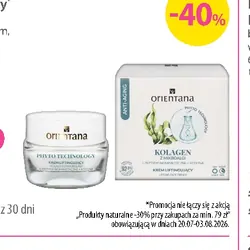 Orientana Phyto Technology liftingujący krem do twarzy z kolagenem