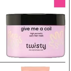 TWISTY Give Me A Coil maska do włosów kręconych wysokoporowatych, 250 ml