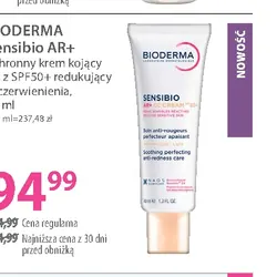 Bioderma Sensibio AR+ krem kojący