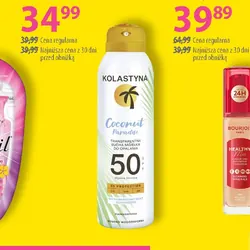 KOLASTYNA sucha mgiełka do ciała z SPF50