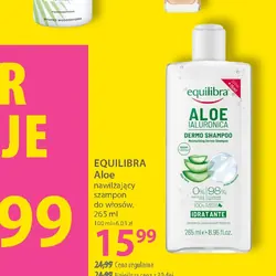 EQUILIBRA Aloe nawilżający szampon do włosów