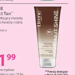 LIRENE Perfect Tan rozświetlający złocisty krem do twarzy i ciała