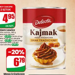Masa krówkowa kajmak Delecta