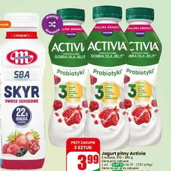 Jogurt pitny Activia