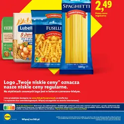 COMBINO Makaron spaghetti z pszenicy durum
