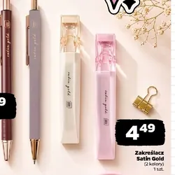 Zakreślacz Satin Gold