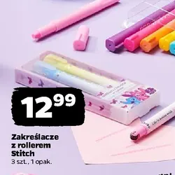Zakreślacze z rollerem Stitch