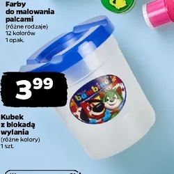Kubek z blokadą wylania