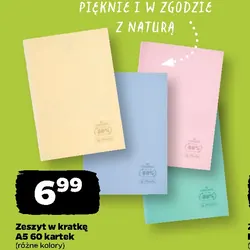 Zeszyt w kratkę A5 60 kartek