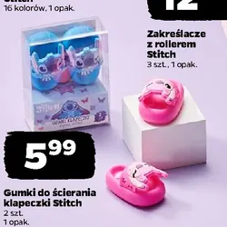 Gumki do ścierania klapeczki Stitch