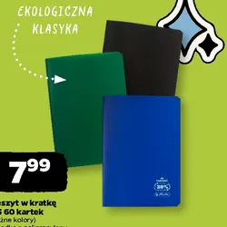 Zeszyt w kratkę B5 60 kartek