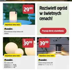 Solarna lampa ścienna LED