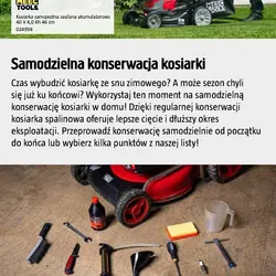 Kosiarka samojezdna zasilana akumulatorowo