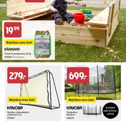 Piaskownica z ławką