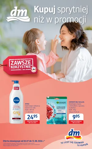 Gazetka dm 30.07.2026-12.08.2026
