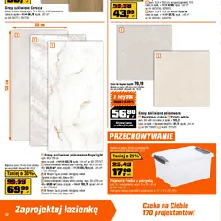 Gresy szkliwione polerowane Barcelona crema / Crista white