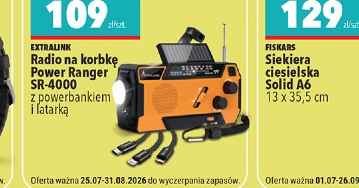 Nowa gazetka Biedronka (24.07–31.08): 7 hitów, które MUSISZ zobaczyć zanim znikną z półek!