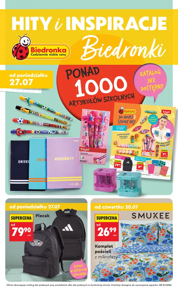 Strona 1 gazetki Biedronka