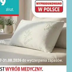 Poduszka ortopedyczna Bamboo
