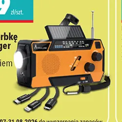 Radio na korbkę Power Ranger SR-4000