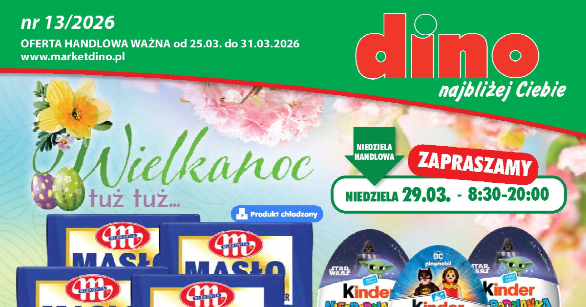 Masło ekstra 82% za 2,99 zł? Zobacz, jak skorzystać z tej promocji w Dino i zrobić zapas!