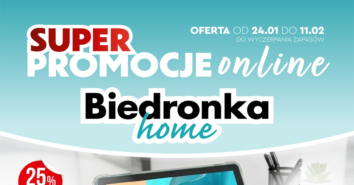 Szokujące hity z nowej gazetki Biedronka (24.01–28.02)! Co warto rzucić do koszyka?