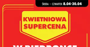 Nowa gazetka Biedronka 08.04–30.04: 10 hitów, których nie możesz przegapić