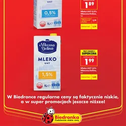 Mleko UHT 0,5% Mleczna Dolina