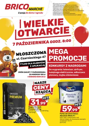 Gazetka otwarcie Włoszczowa 07-17.10.2026