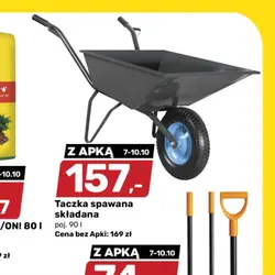 Taczka spawana składana