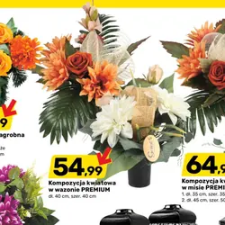 Kompozycja kwiatowa w wazonie PREMIUM