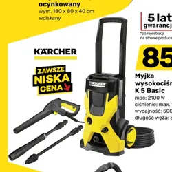 Myjka wysokociśnieniowa K 5 Basic