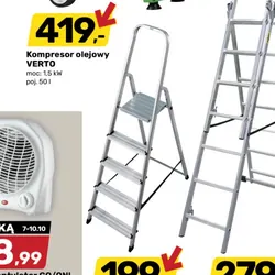 Drabina wolnostojąca CORDA alu