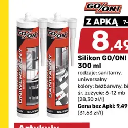 Silikon GO/ON! 300 ml