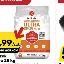 Węgiel Groszek Sztygar 25 kg