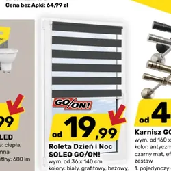 Roleta Dzień i Noc SOLEO GO/ON!