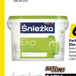 Farba emulsyjna Eko Śnieżka 10 l