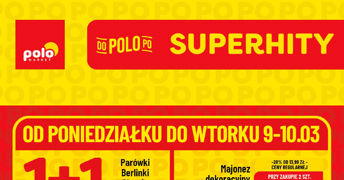 Twaróg President za 9,99 zł! 6 promocji z gazetki POLOmarket, które MUSISZ znać